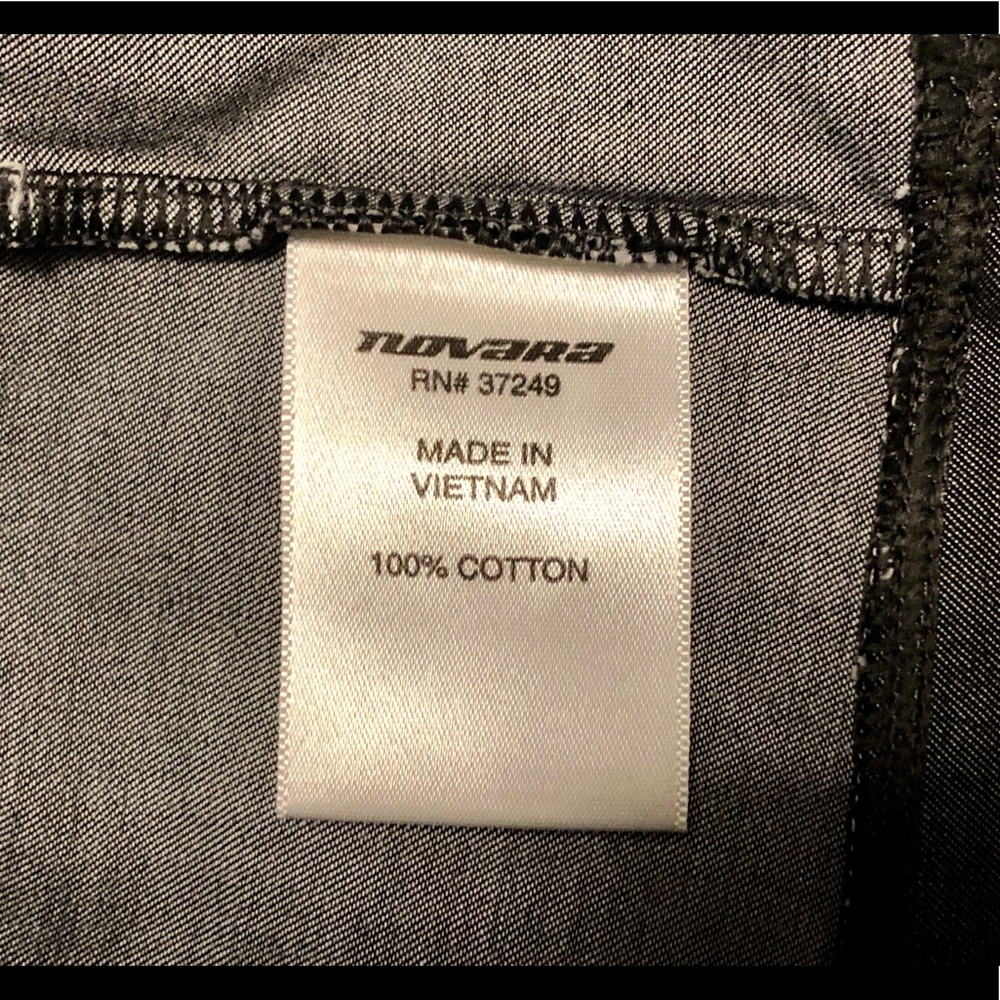 Grey cotton zip skirt with pockets - Sz L - Picture 11 of 12
